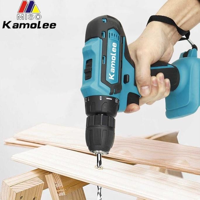 Bor Dampak Listrik Kamolee DDF485 450N.m 10/13mm Brushless/Motor Sikat