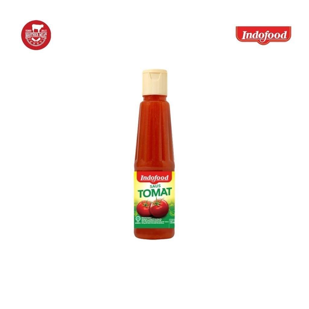 

Indofood Saus Tomat 135ml - Brothermeatshop