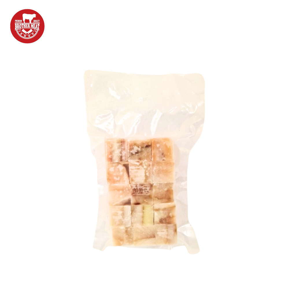 

RB Whitefish (Ikan Pollock) Cubes / Saikoro 250gr Frozen - Brothermeatshop