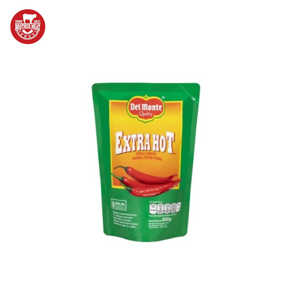 

DelMonte Extra Hot Sauce Standing Pouch 500gr, Brothermeatshop
