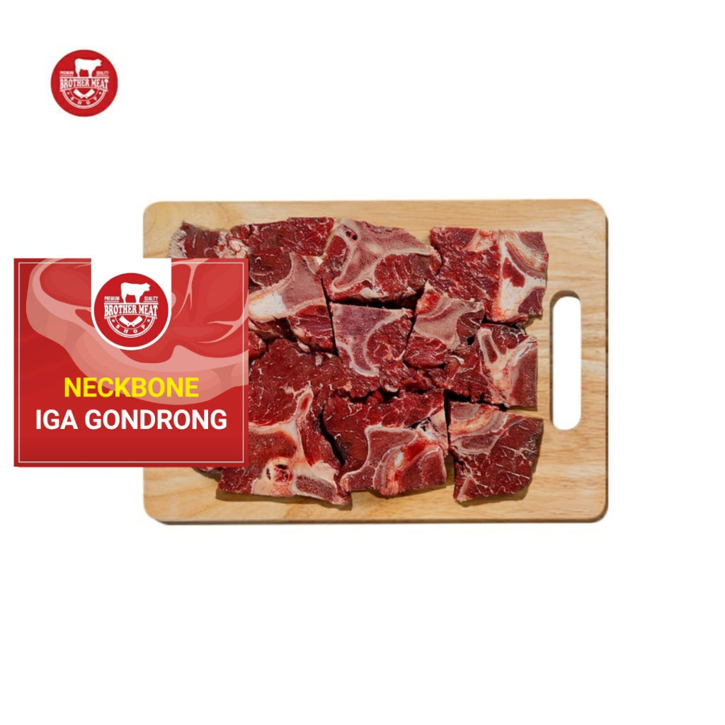 

Ay00! Iga Gondrong Neckbone 1kg Halal - Brothermeatshop