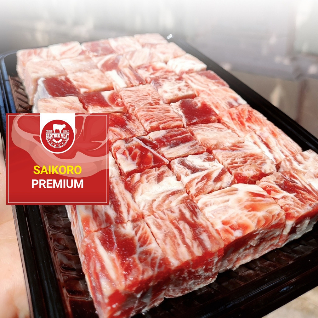 

Ay00! Beef Saikoro Meltique Full Kotak 1kg - Brothermeatshop