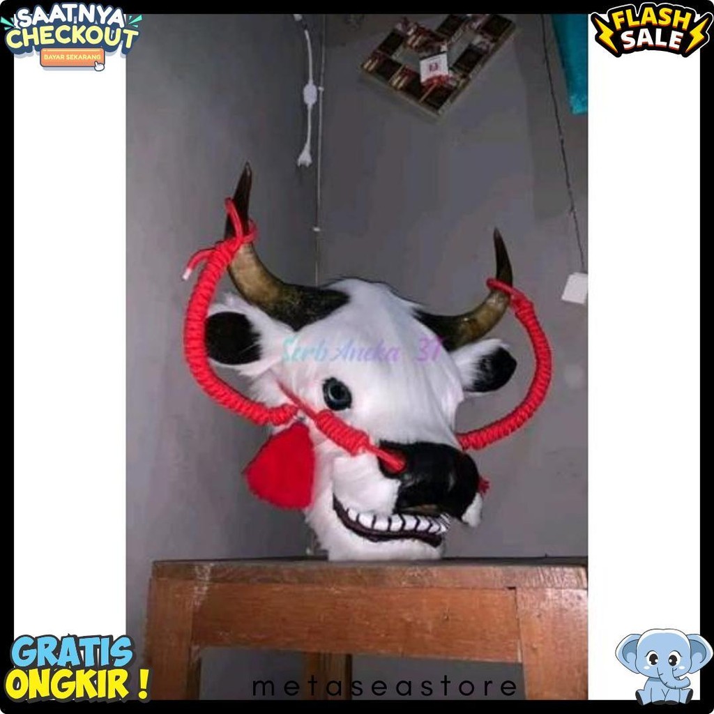 Bulu Korea Untuk Bantengan - Bulu Kerajinan Bantengan - Kain Bulu Untuk Bantengan - Topeng Bulu (Cod