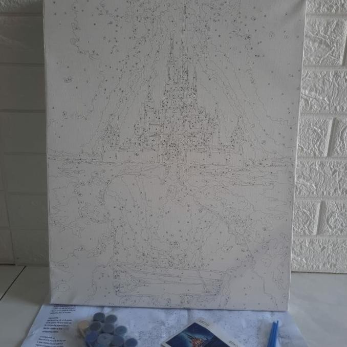 

Diy Paint By Numbers Lukisan Akrilik Kerajinan Tangan - Mozaik Deer