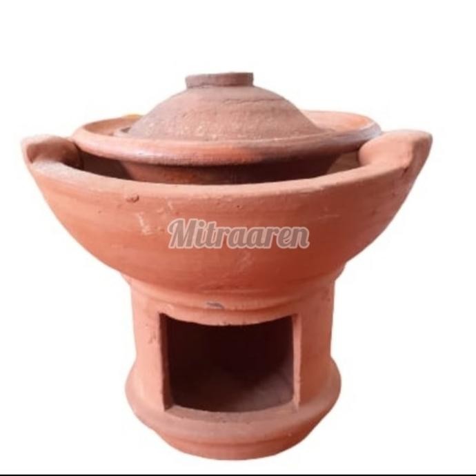 HOT SALE Anglo Tungku Angkringan Gerabah Tanah Liat Tradisional Besar