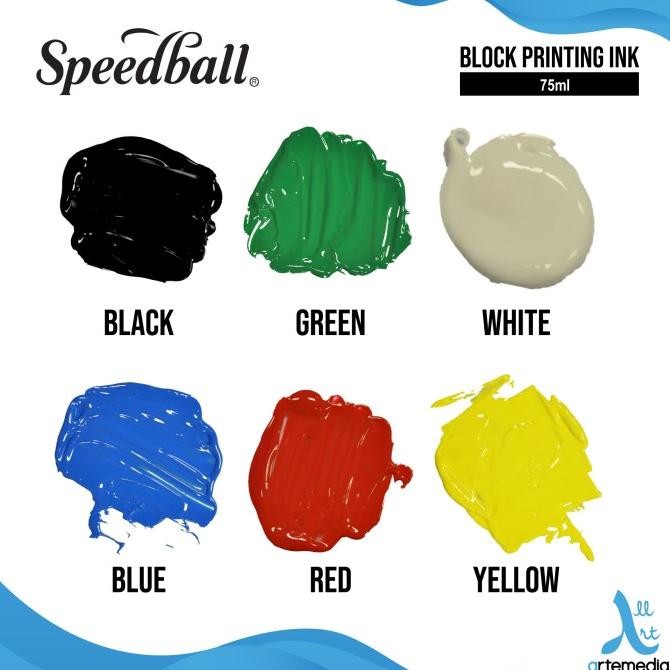 

Sale Tinta Cetak Speedball 75Ml Watersoluble Block Printing Ink