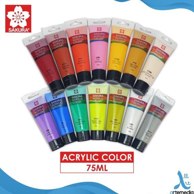 

Sale Cat Akrilik Sakura 75Ml Acrylic Color Paint - 01/03