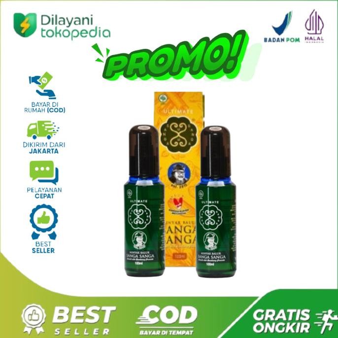 Sanga Sanga Official Store - Minyak Balur Kutus Kutus Ultimate Premium Quality Lebih Hangat Dan Cepa