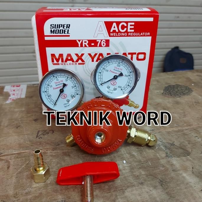 REGULATOR LAS ACETYLENE YAMATO/ REGULATOR ACETYLENE REGULATOR LAS