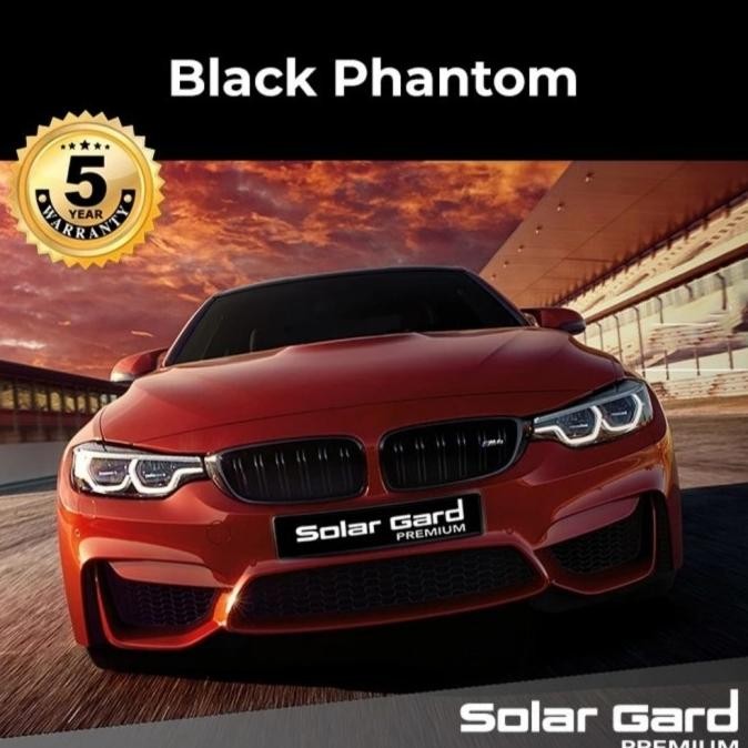 Kaca Film Solar Gard Black Phantom