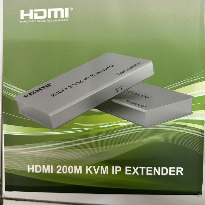 HDMI EXTENDER KVM 4K 200M RJ45 LAN CAT 5E/ CAT 6 HDMI EXTENSION 200MTR