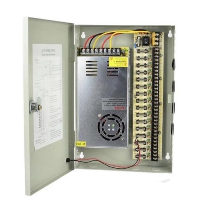 PSU POWER SUPPLY CCTV BOX 12V 20A BOX / 12V 30A BOX - PSU BOX CCTV