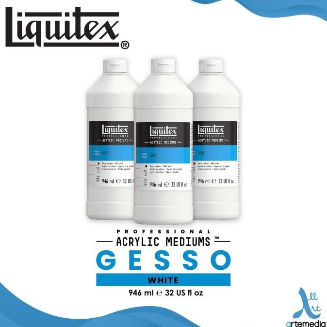 

Sale Medium Cat Akrilik Liquitex Professional 946Ml Gesso Acrylic Medium