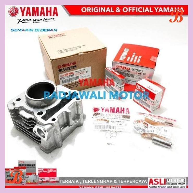| RDW | BLOK SEHER, PISTON KIT MIO J, MIO GT ASLI ORIGINAL YAMAHA