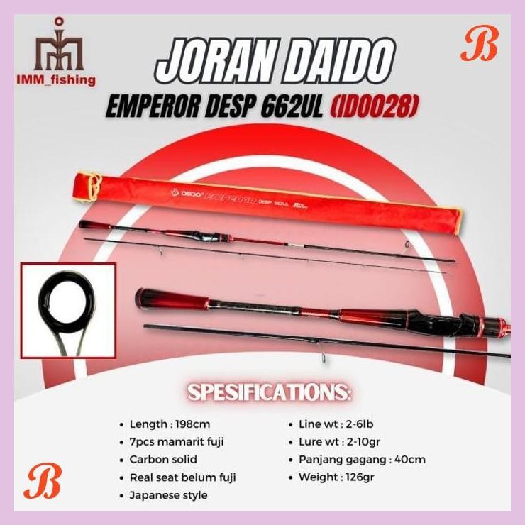 | IFS | JORAN DAIDO EMPEROR | STIK PANCING | FISHING ROD | SPINNING | JIGGING