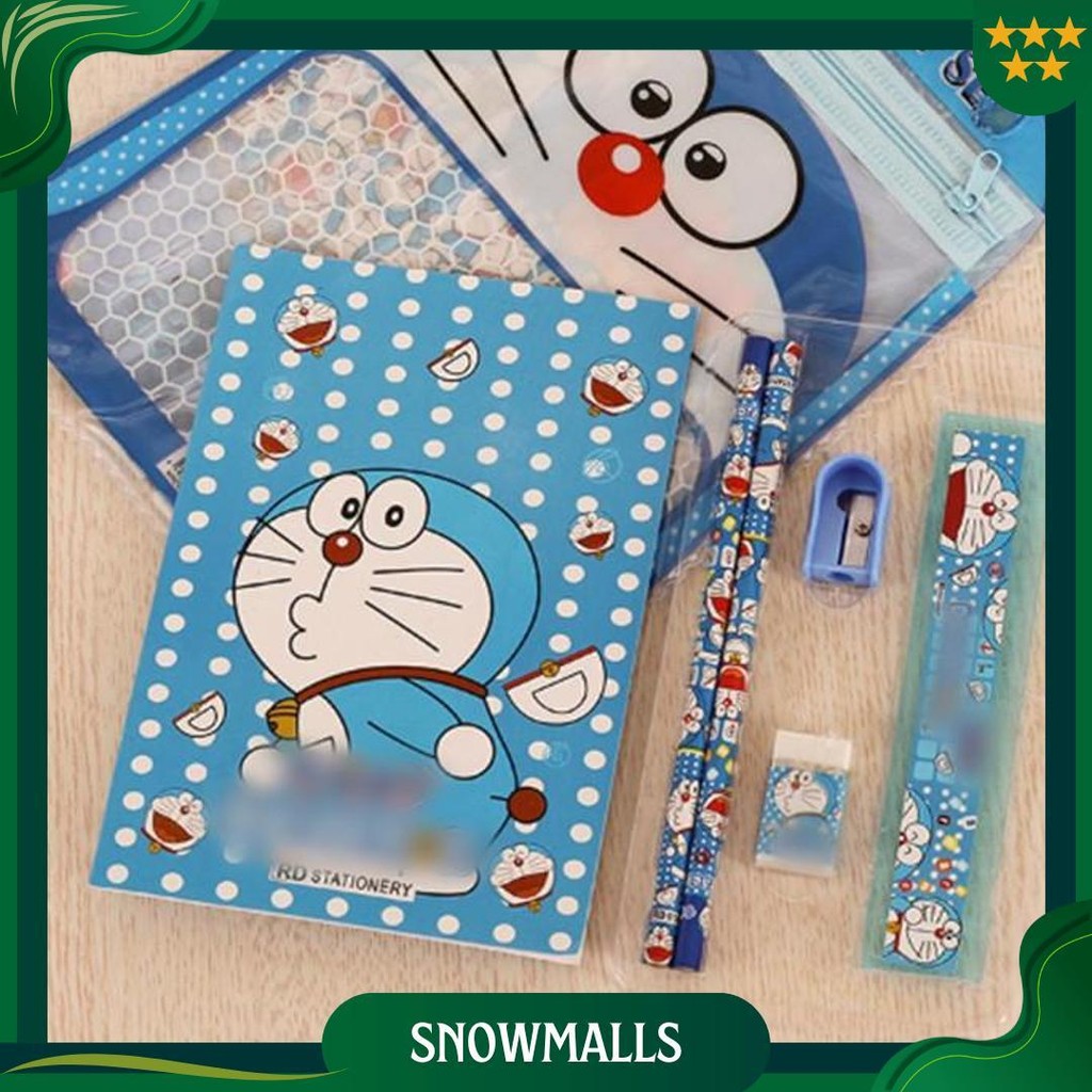 

Kiddikiddo Set Alat Tulis Sekolah/ Stationery Set Tas / 7In1 Alat Tulis Set Tas / Paket Alat Tulis Cod