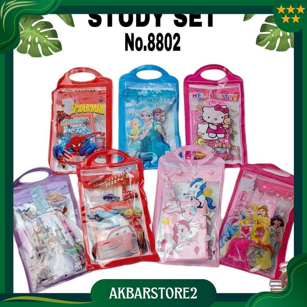 

Set Alat Tulis / Study Set / Paket Alat Tulis / Stationery Set 8802 Gratis Ongkir