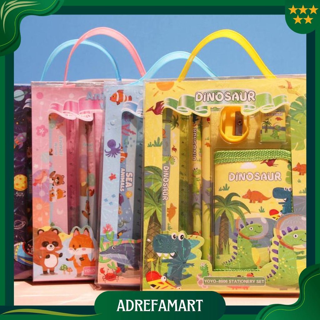 

Sandbox - Kp126 Set Stationery Anak Alat Tulis 6 In 1 Alat Tulis Sekolah Perlengkapan Sekolah Set Alat Tulis PeralatanSekolahLengkap Best Seller
