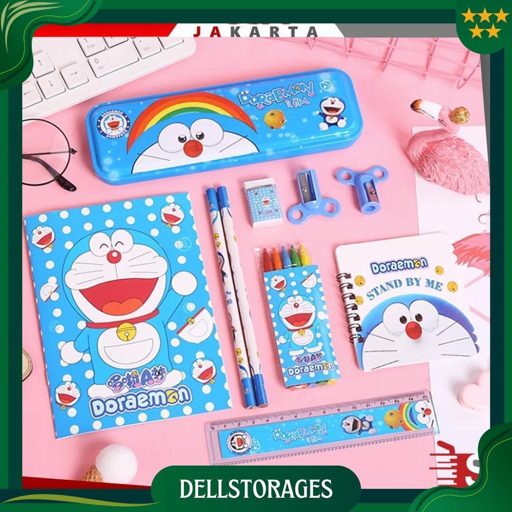 

Osm Jkt S5982 Set Alat Tulis 8 In 1 / Set Alat Tulis Anak Motif Kartun / Set Alat Tulis 8 In 1 Lucu / Stationery Set 8 In 1 Lucu Promo Puncak