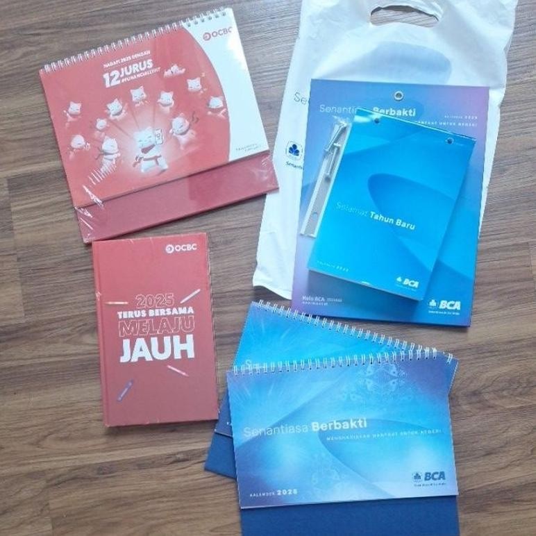 

KALENDER AGENDA 2025 BANK BCA OCBC etc calendar