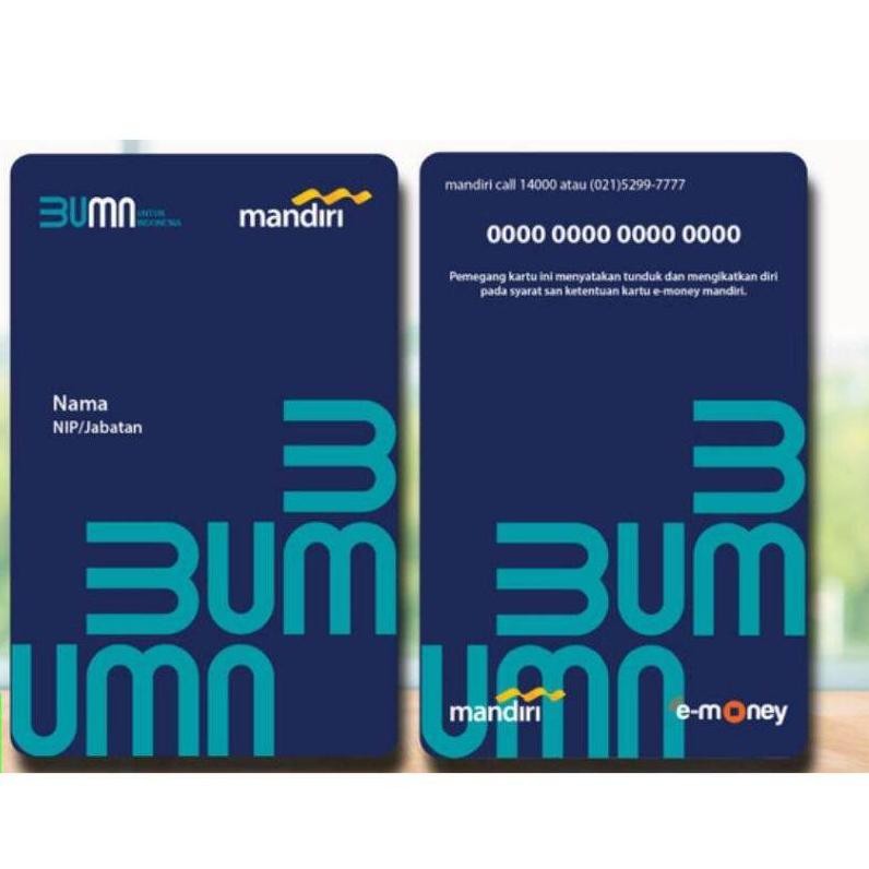 

Nametag ID Card BUMN BRIZZI FLASH EMONEY Nametag BRI Nametag Mandiri Nametag BTN