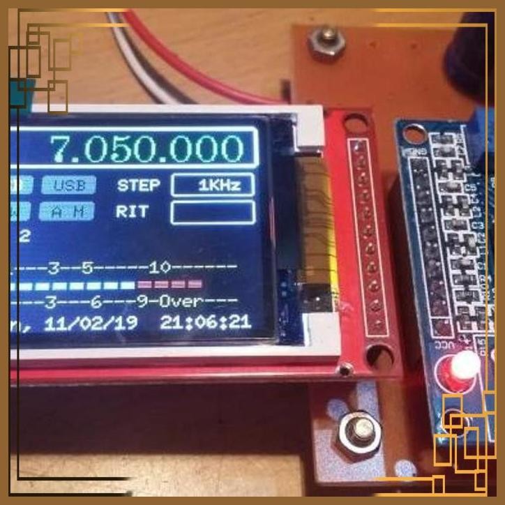 [SPL] PCB ARDUINO STM32 DDS AD9850 LCD SPI 2.8" SSB BITX RTC CONTROLLER