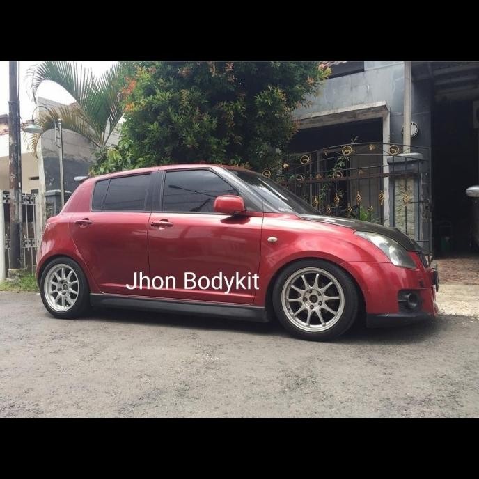 NEW Side Skirt Swift Gt3 GL ST 2005 -2012 Bodykit Swift Add on