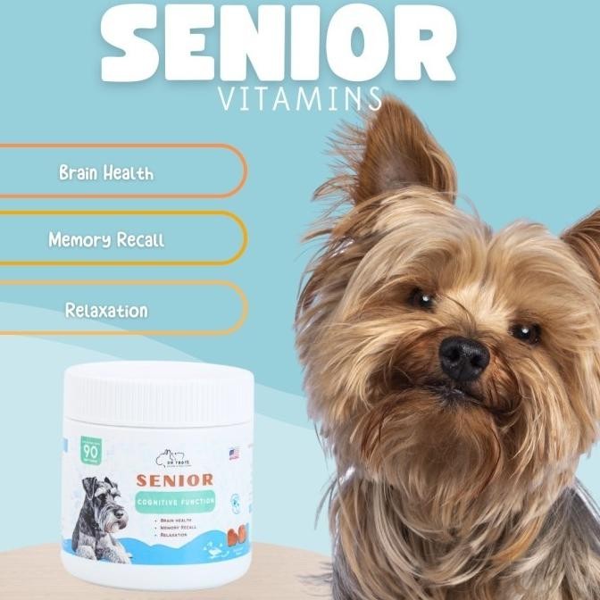 TERBARU - SENIOR Chew/ Vitamin Kesehatan Anjing Dewasa Tua Multifungsi Vitamin