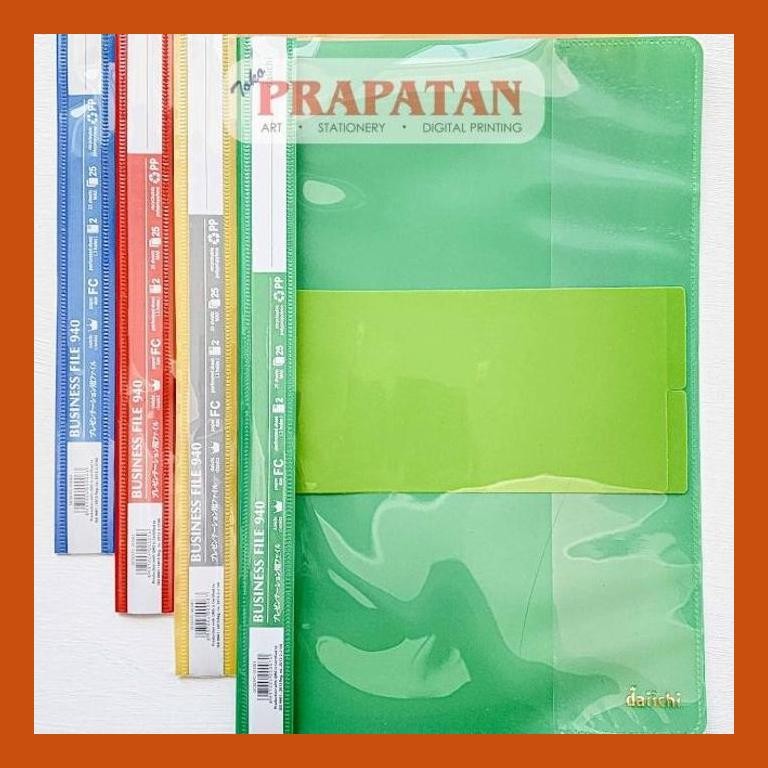 

[ PERALATAN LUKIS / GAMBAR ] DAIICHI BUSINESS FILE 940 FC 2 HOLES / MAP FILE DCS01FC PACKING AMAN