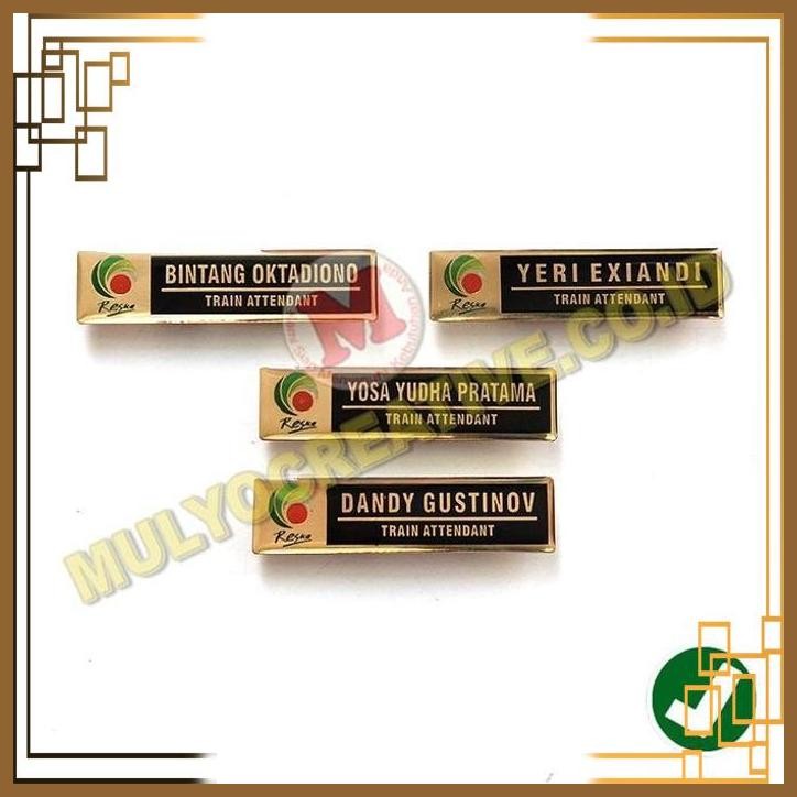 

[MCV] NAME TAG ATRIBUT KARYAWAN - NAME TAG MAGNET CUSTOM