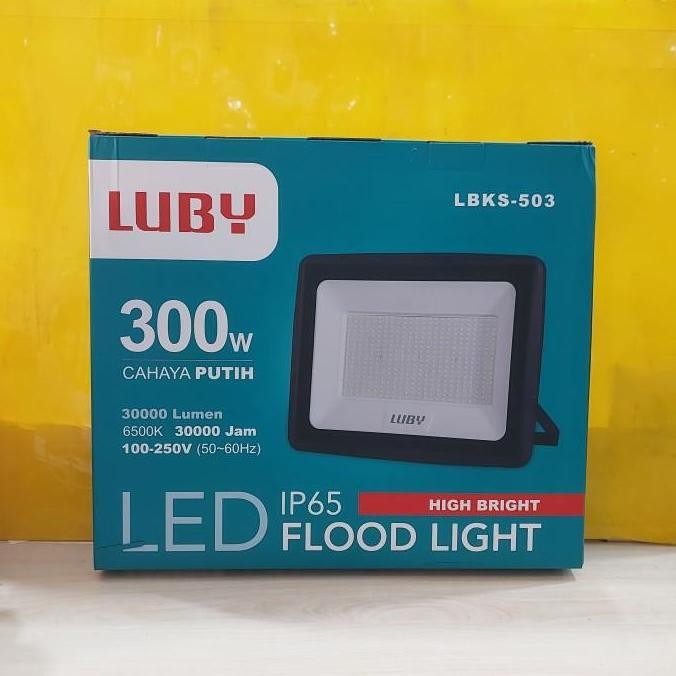 LAMPU SOROT FLOODLIGHT 300W LUBY 2807T