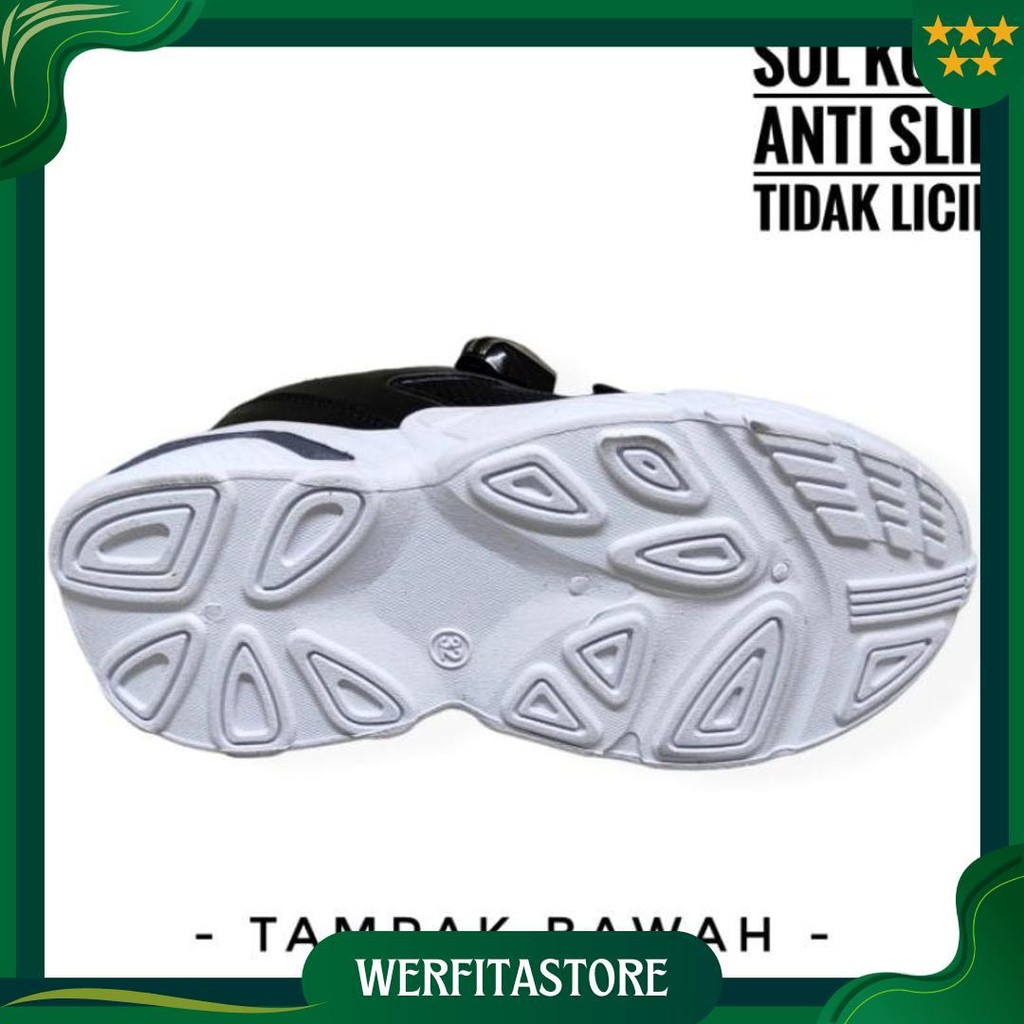 Sepatu Sekolah Pro Att Magnet Sepatu Anak Tk Paud Sd Sepatu Anak Cowok Cewek - Original Pro Att Prom