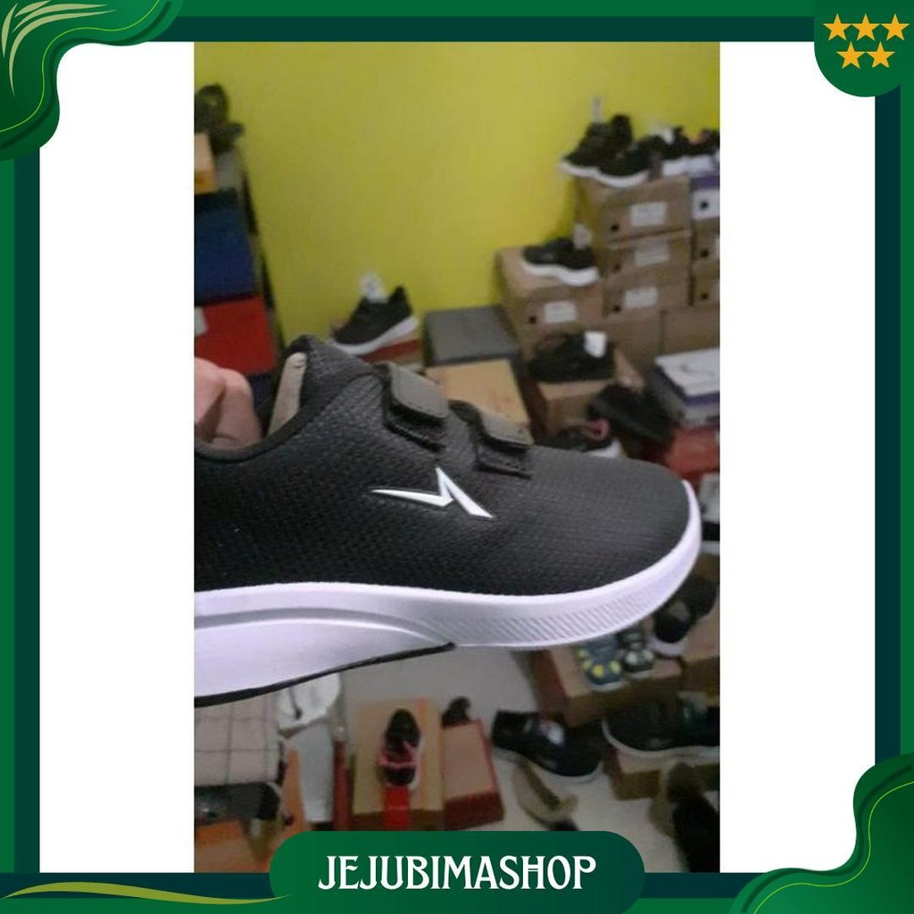 Sepatu Sekolah Model Terbaru - Sepatu Sekolah Merek Ando / Sepatu Anak Perekat Ori