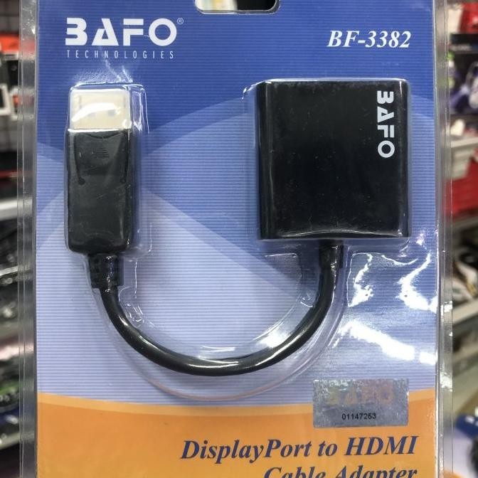 Sale Bafo Bf3382 Display Port To Hdmi Cable Adapter Bf-3382 Converter