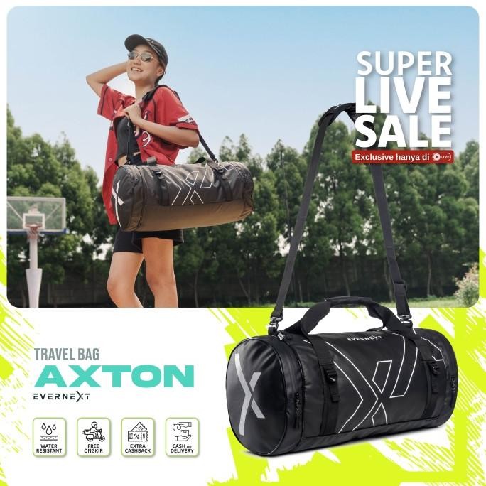 Tas Travelbag Pria Tas Gym Tas Olahraga Axton Duffle Bag Pria Original Dan Terpercaya