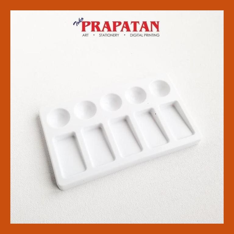

[ PERALATAN LUKIS / GAMBAR ] PALET PLASTIK / PALET LUKIS V-TEC RD-C10 / PLASTIC PALETTE SIAP KIRIM