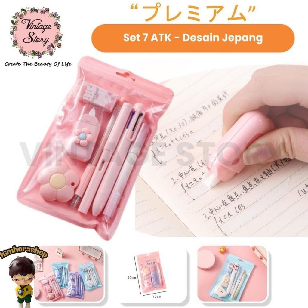 

Atk Kantor Pulpen Stabilo Pengjapus Tip Ex Komplit Cutter Hadiah Sekolah Anak Set 7 Cod