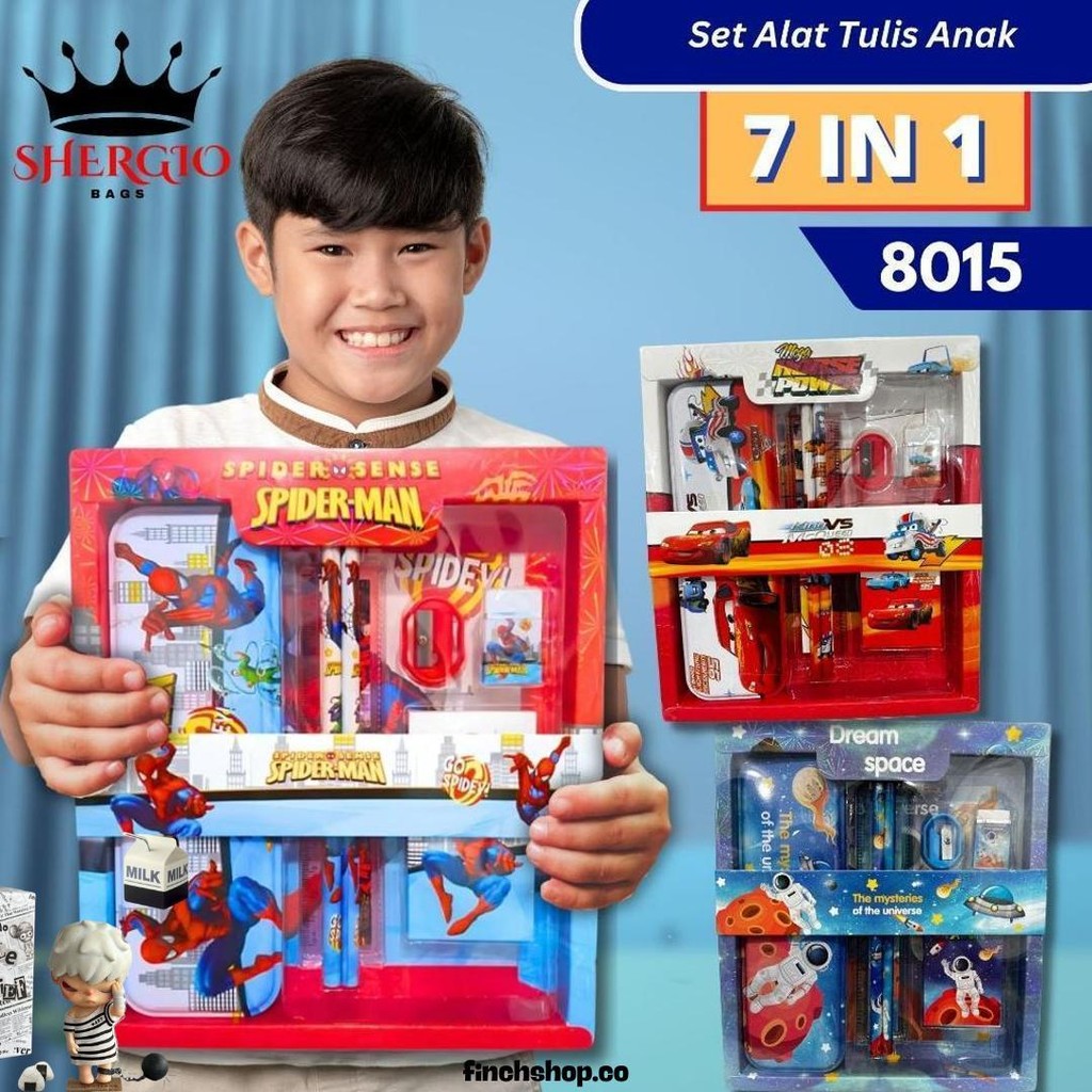 

Student Set Alat Tulis Sekolah Karakter Cowok Astro Cars 7 In 1 Gio 8015 Murah