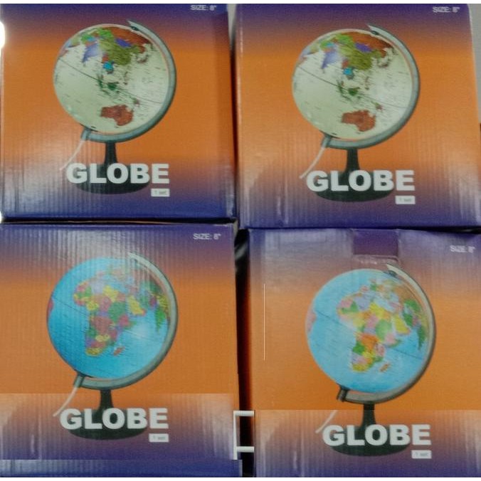 WORLD EARTH GLOBE / GLOBE PETA DUNIA / ATLAS PETA DUNIA GLOBE KS88