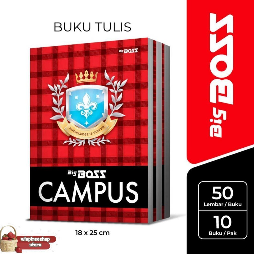 

Bigboss Campus Buku Tulis 50 Lembar - Bbo Eb 50 Cam Murah