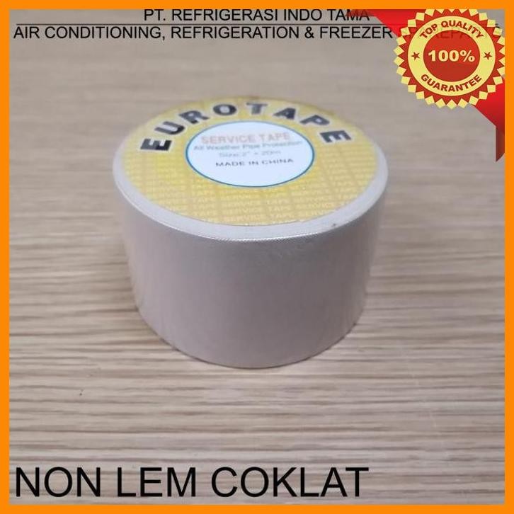 [PTR] DUCT TAPE - LAKBAN PIPA AC NON LEM COKLAT 0.14MM*45MM*20M