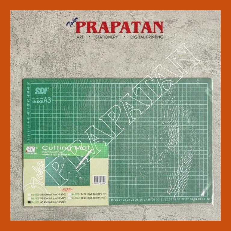 

[ PERALATAN LUKIS / GAMBAR ] SDI CUTTING MAT A3 / ALAS POTONG A3 COD