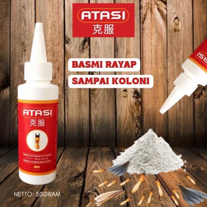 Anti Rayap Bubuk Atasi Obat Rayap Kayu Pembasmi Rayap Termite Powder