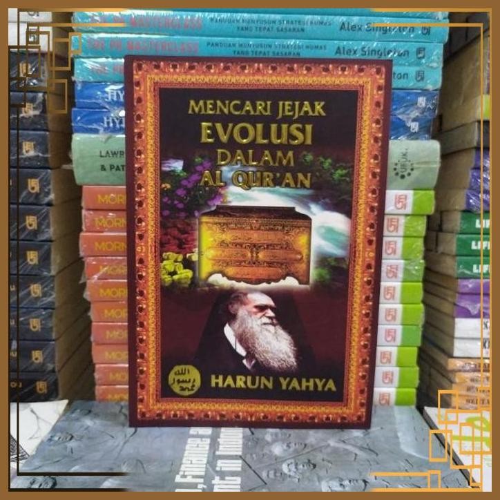 [TSI] BUKU ORIGINAL MENCARI JEJAK EVOLUSI DALAM AL QURAN HARUN YAHYA BEKAS