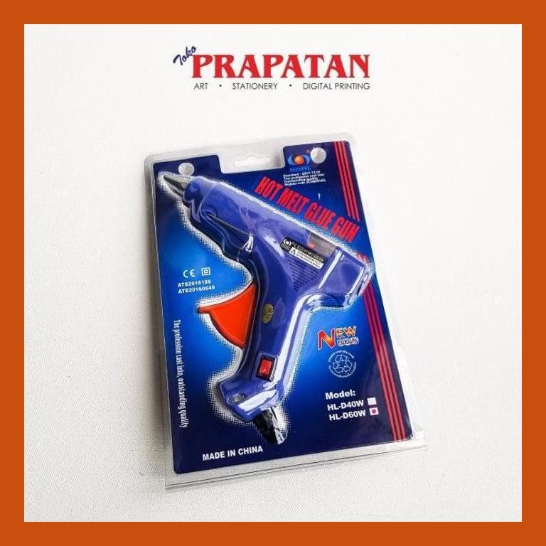 

[ PERALATAN LUKIS / GAMBAR ] GLUE GUN / LEM TEMBAK BESAR COD