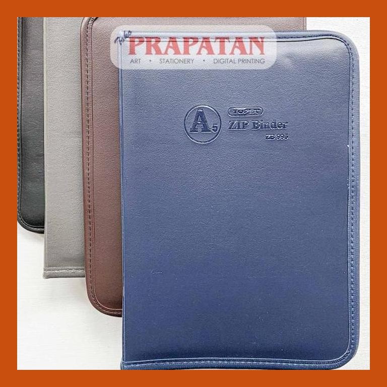 

[ PERALATAN LUKIS / GAMBAR ] TOPLA ZIP BINDER NOTE A5 ZB-995 | BUKU TULIS BINDER GOOD QUALITY