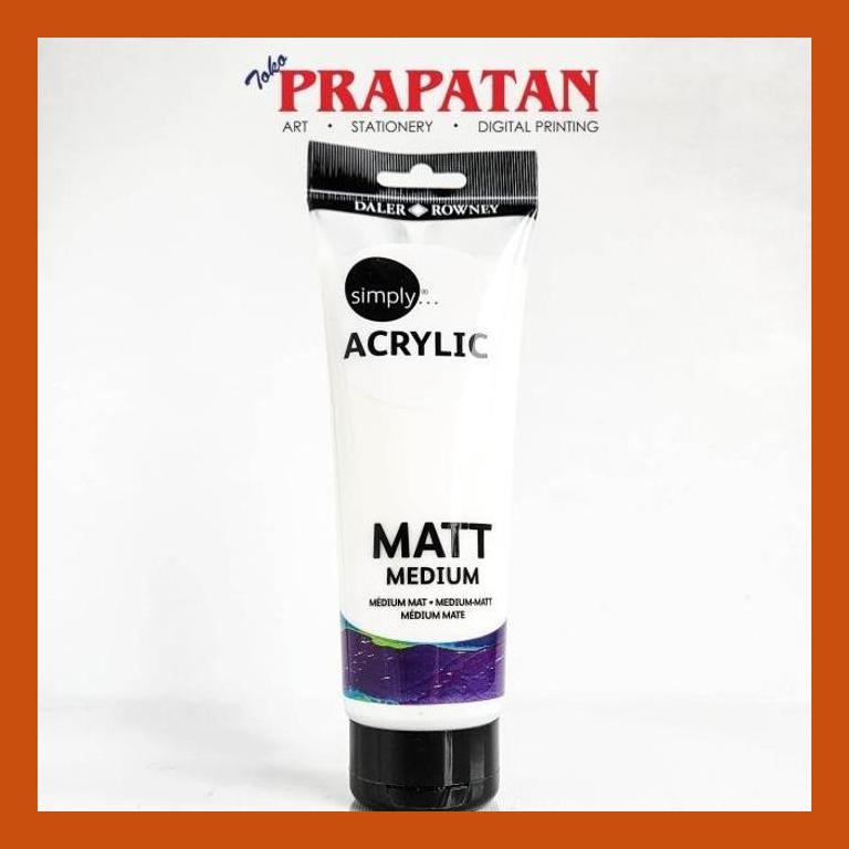 

[ PERALATAN LUKIS / GAMBAR ] DALER ROWNEY SIMPLY ACRYLIC MEDIUM 250ML GOOD QUALITY
