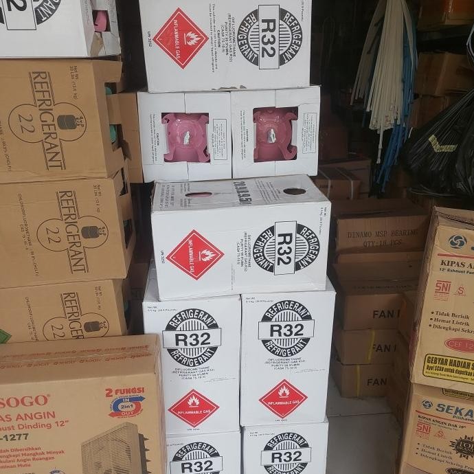 Freon Ac R32 Refrigerant 10Kg Original/Pure R32 Asli Original Dan Terpercaya