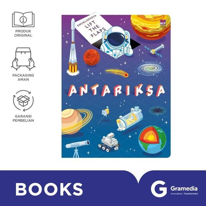 

BUKU SERI ENSIKLOPEDIA LIFT THE FLAP ANTARIKSA