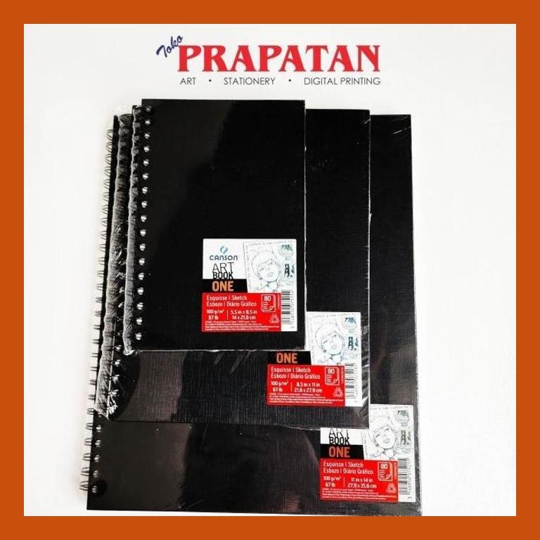 

[ PERALATAN LUKIS / GAMBAR ] CANSON ART BOOK ONE SPIRAL SKETCHBOOK | BUKU SKETSA COD